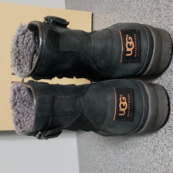 Women's UGG W Cecile Warerproof Duck Boots - Picture 3 of 5